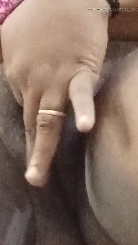 Indian Anty Bedroom Finger Massage