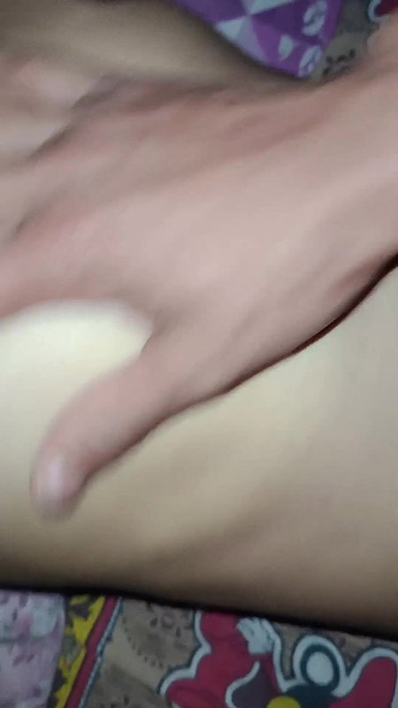 Husband and wife making honeymoon in hotel room