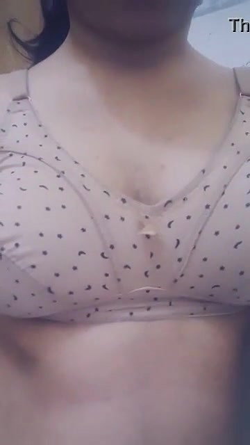 Beautiful girl showing