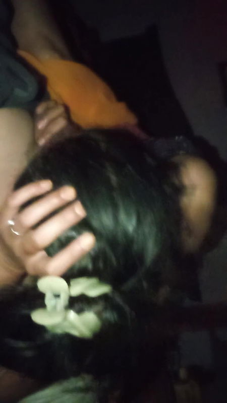 Hot wife full enjoying when suck her husband cock