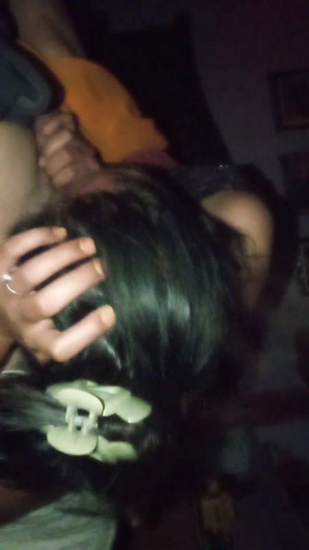 Hot wife full enjoying when suck her husband cock