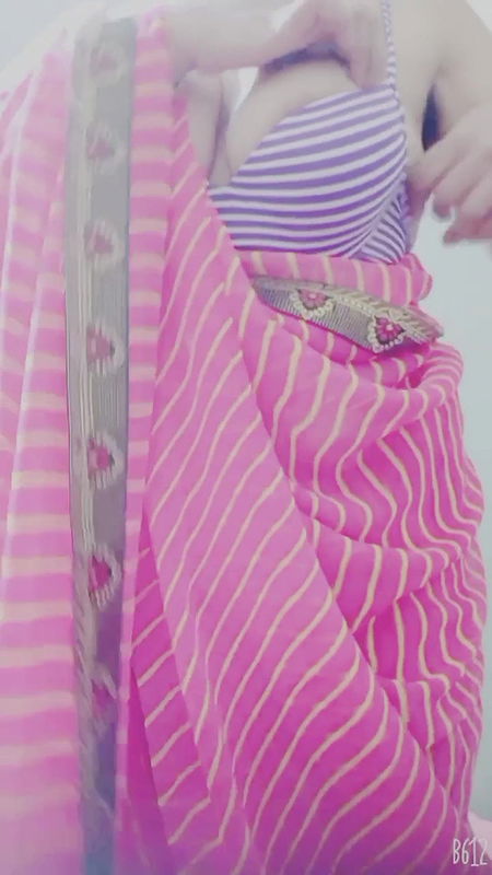 Hot Sangeeta masturbating for the guy who sold her a new bra