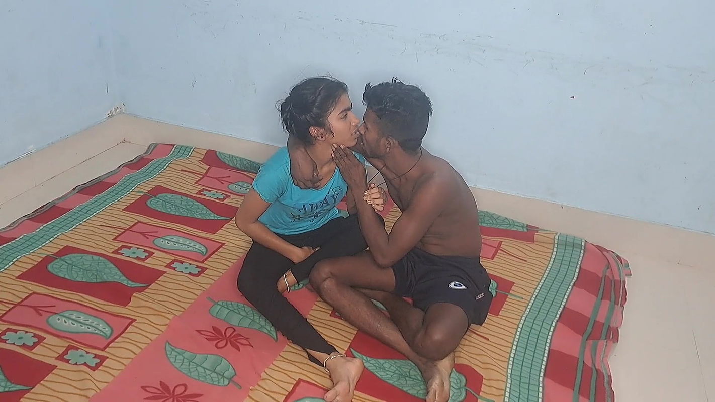 Indian village hot Girlfriend boyfriend bedrooms romance in fuck