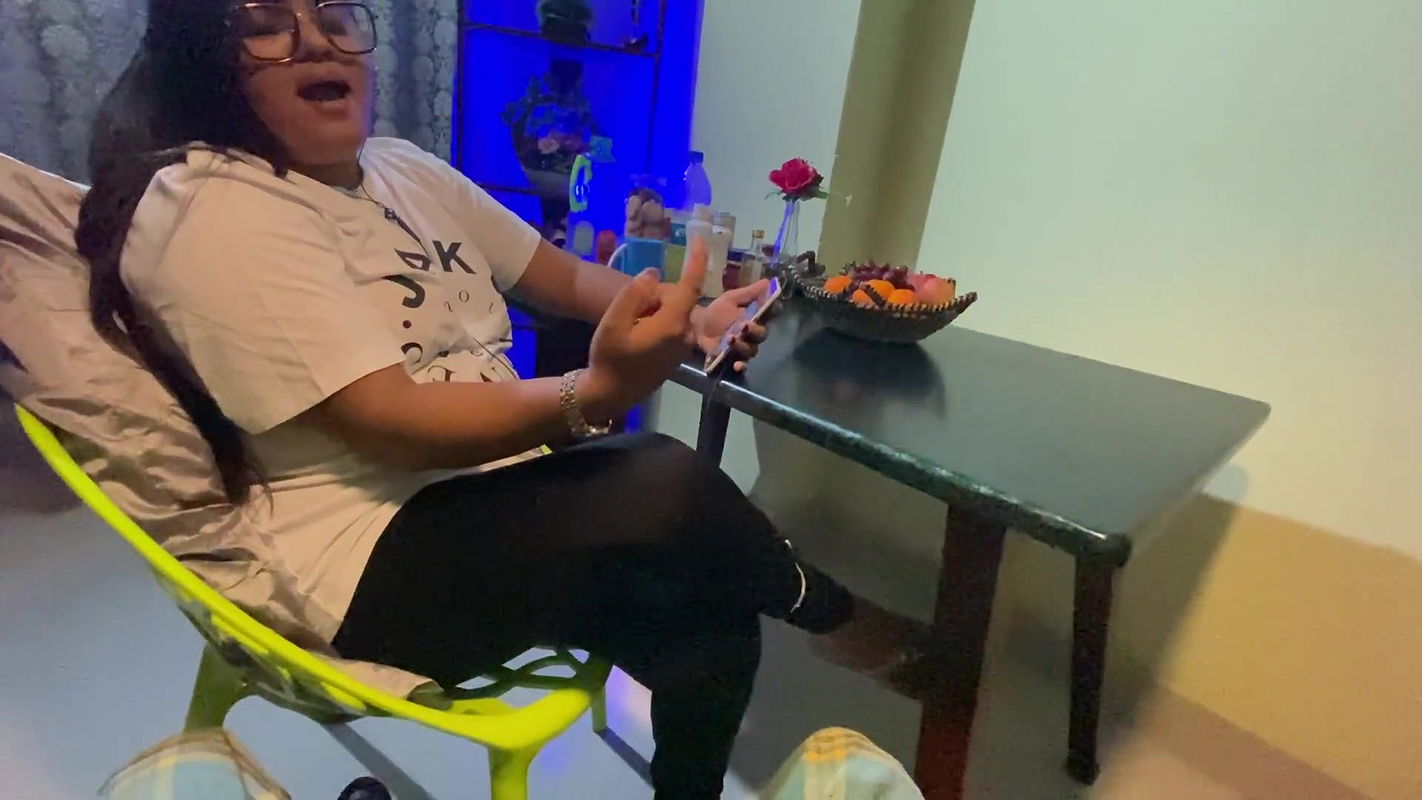 Leaving everyone behind, I found my stepcousin alone in the dining room and fucked her like I wanted