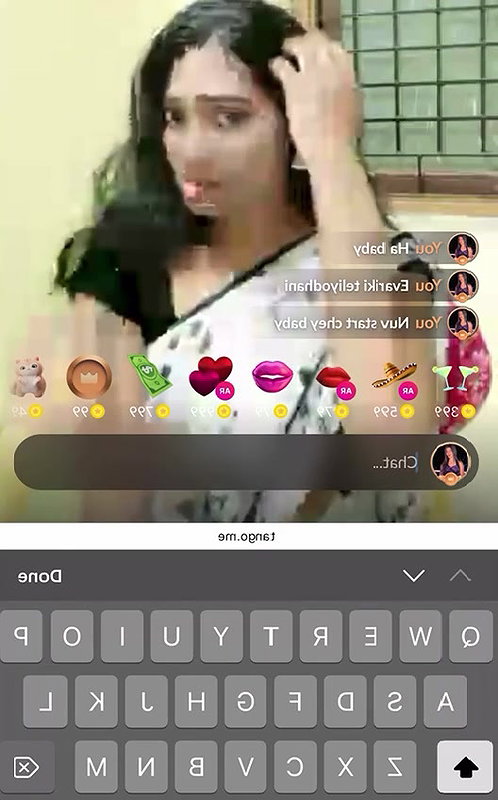 Telugu Girl – Full face STRIPCHAT