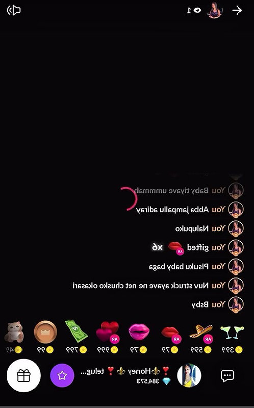 Telugu Girl – Full face STRIPCHAT