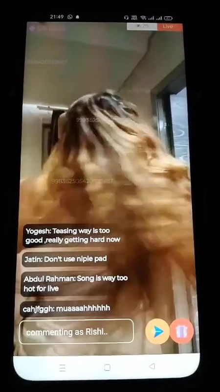 aditi mistry recent sexy live twerking