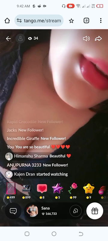 Sexy Girl Bra Big Boobs Show Nipple Pinching