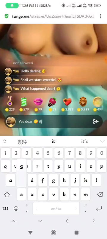 Sexy Girl Boobs Press and Nude Nipple Play