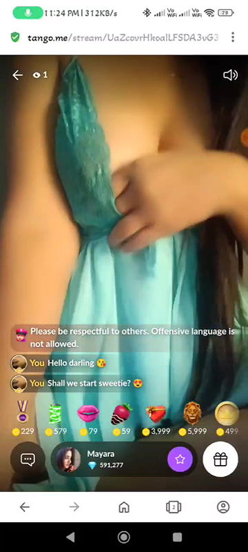 Sexy Girl Boobs Press and Nude Nipple Play