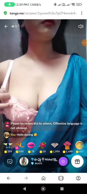 Sexy Girl Big Boobs Show Then Nipple Clamp Show