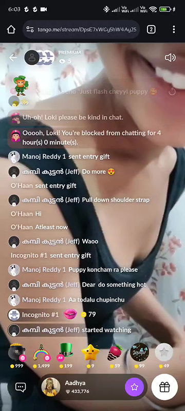 Sexy girl bathing in bathroom pussy showing