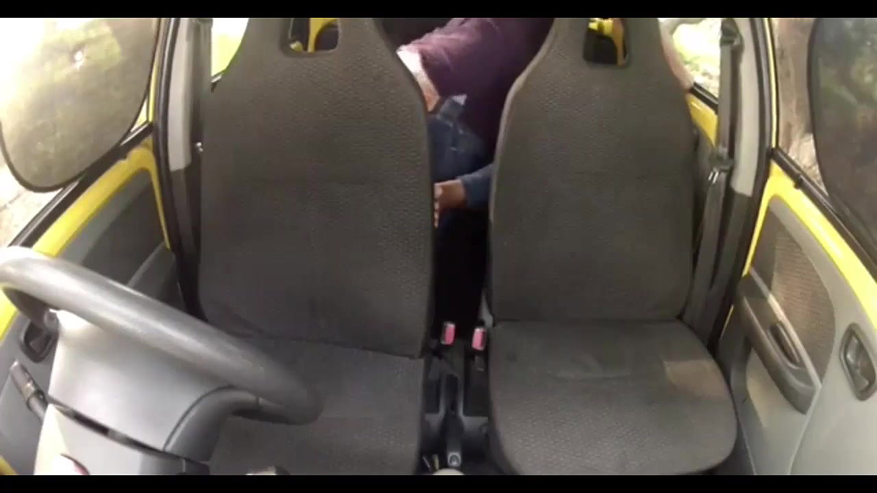 driver blowjob back seat fucking