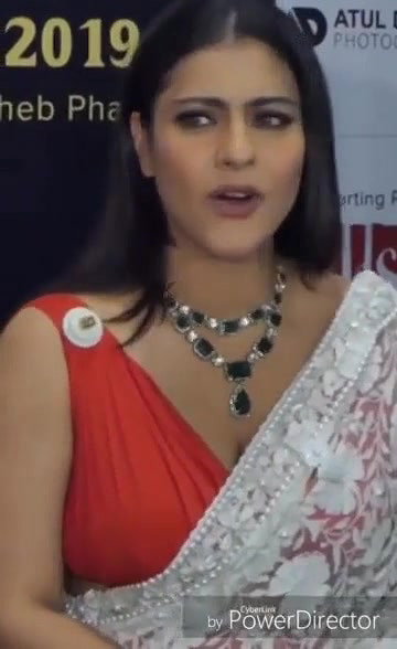 KKajols big boobs n Nipple Impression clearly Visible