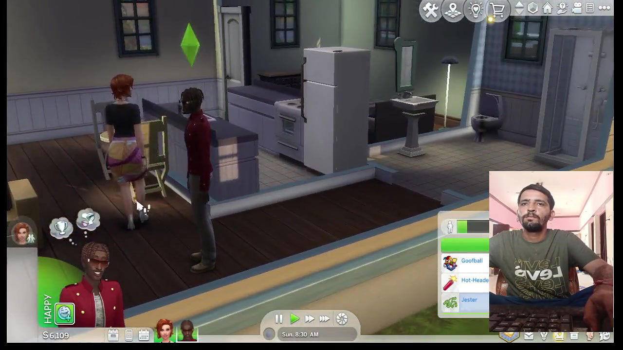 Wife and Bbc home Sim