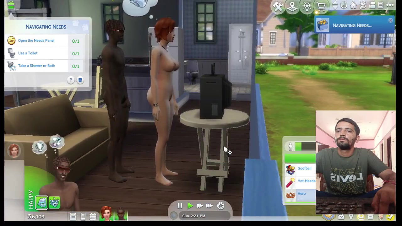 Wife and Bbc home Sim