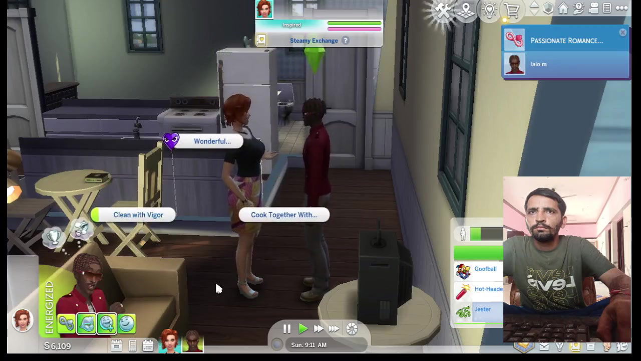 Wife and Bbc home Sim