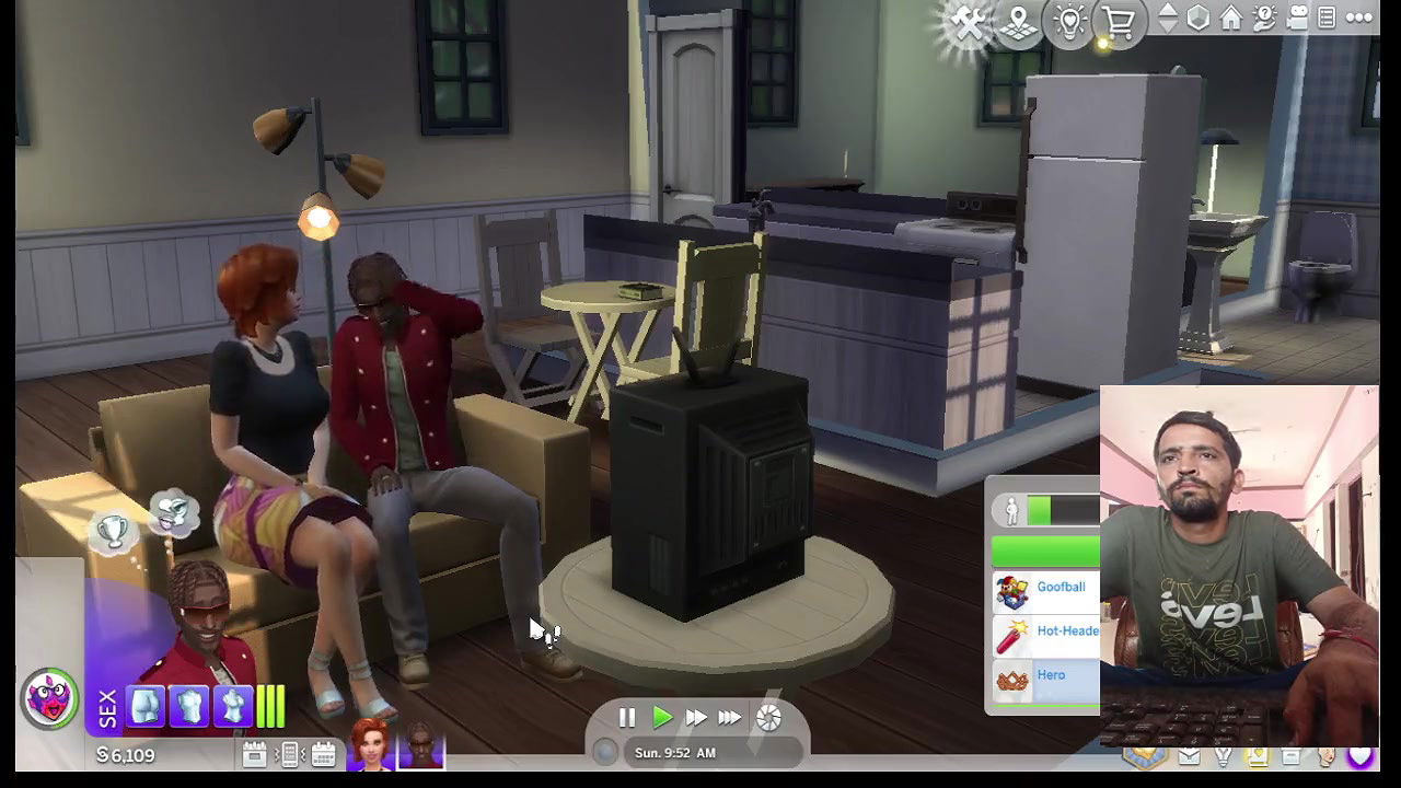 Wife and Bbc home Sim