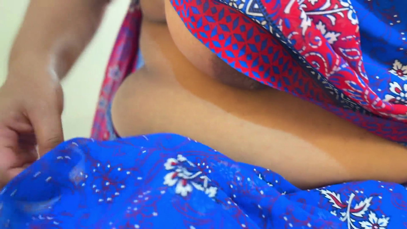 While the Desi stepmom washes bra & panties, stepmom took off the stepson’s pants and Naked him, Then asks him to fuck her – Cum