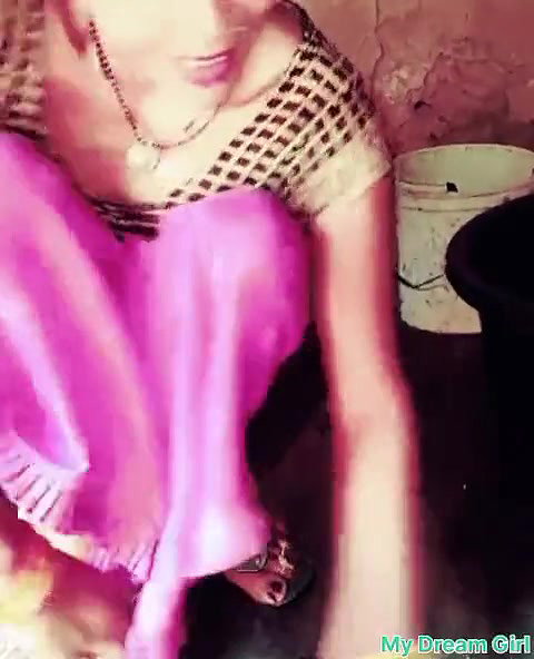 Village Wife Bathroom Dress Change Then Full Body Clean