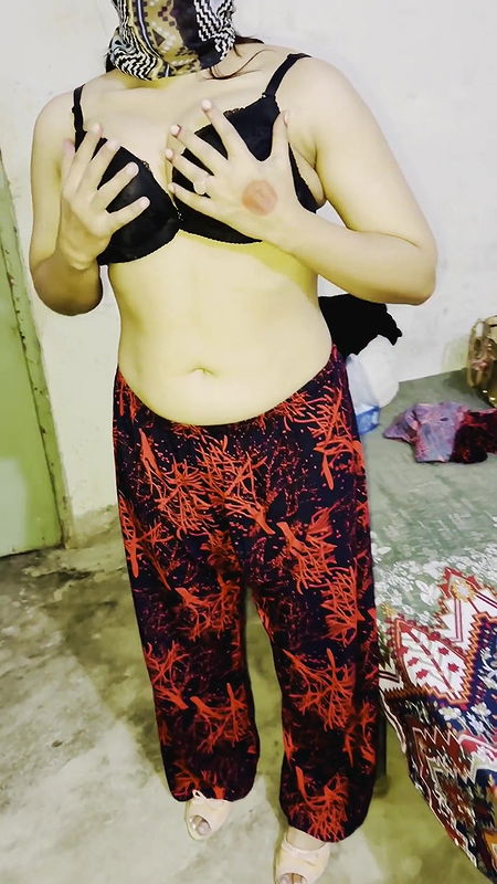 Teen Stepsister Fucked in Black Bra