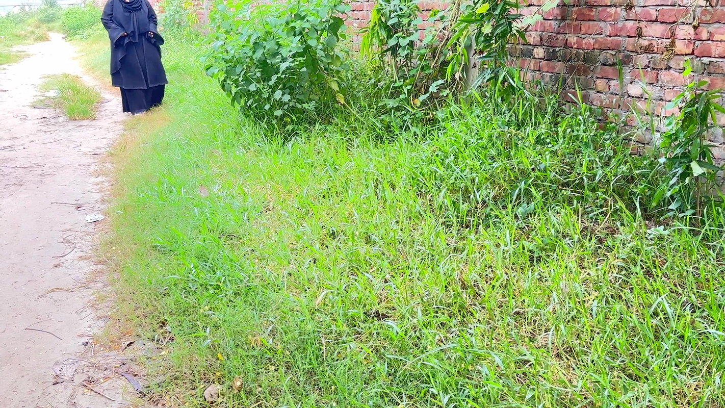 Teen (18+) Muslim Hijab girl from jungle – Outdoor Sex