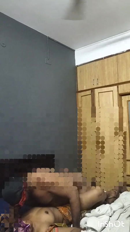 Tamil wife cuddling kissing boob show fuck in front and back