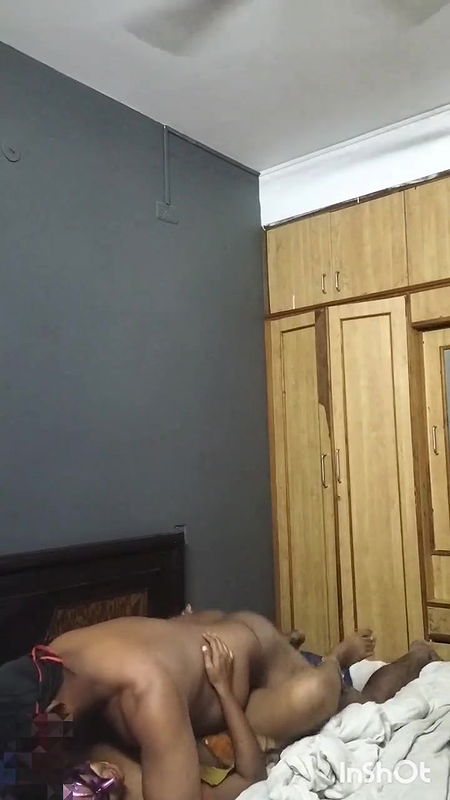 Tamil wife cuddling kissing boob show fuck in front and back