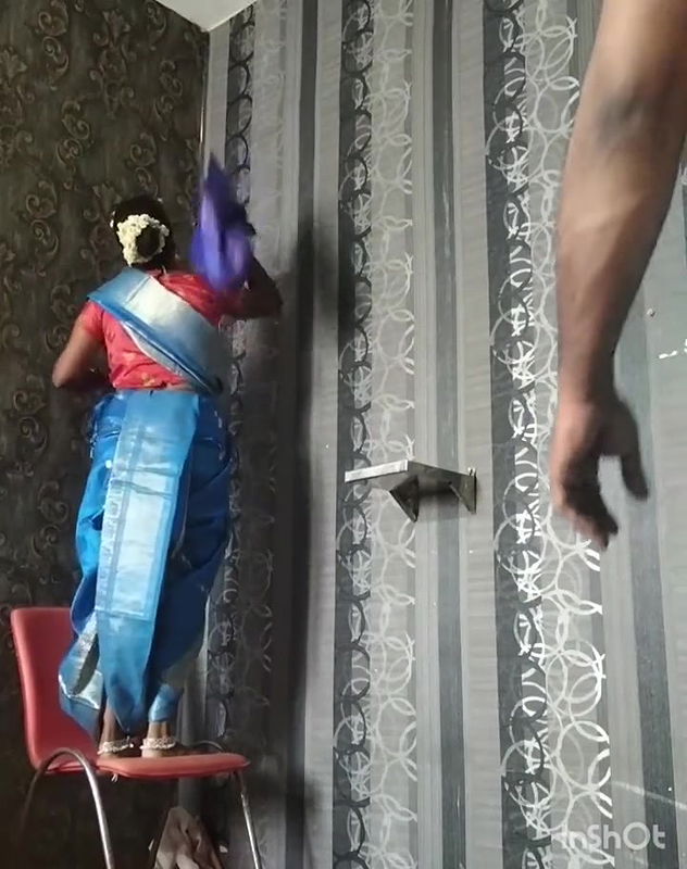 Tamil lady boss with labour 1