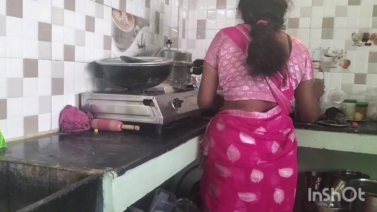 Tamil kitchen sitting fuck