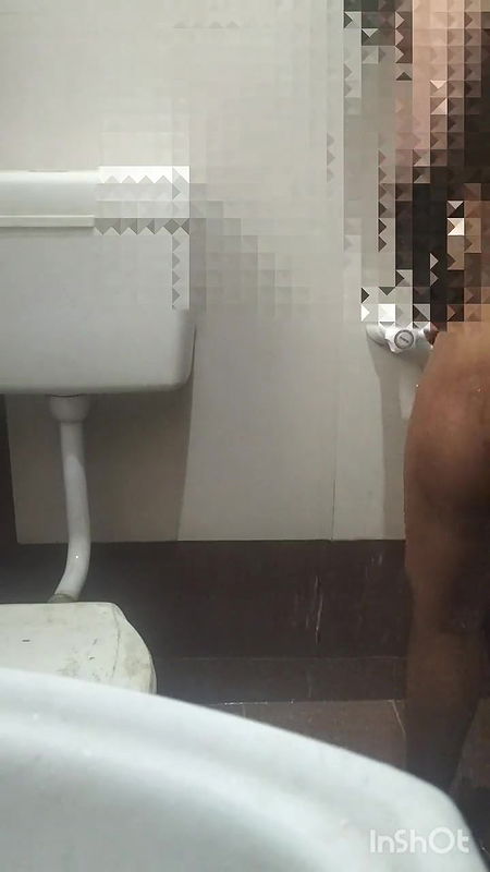 Tamil couple bathing romance