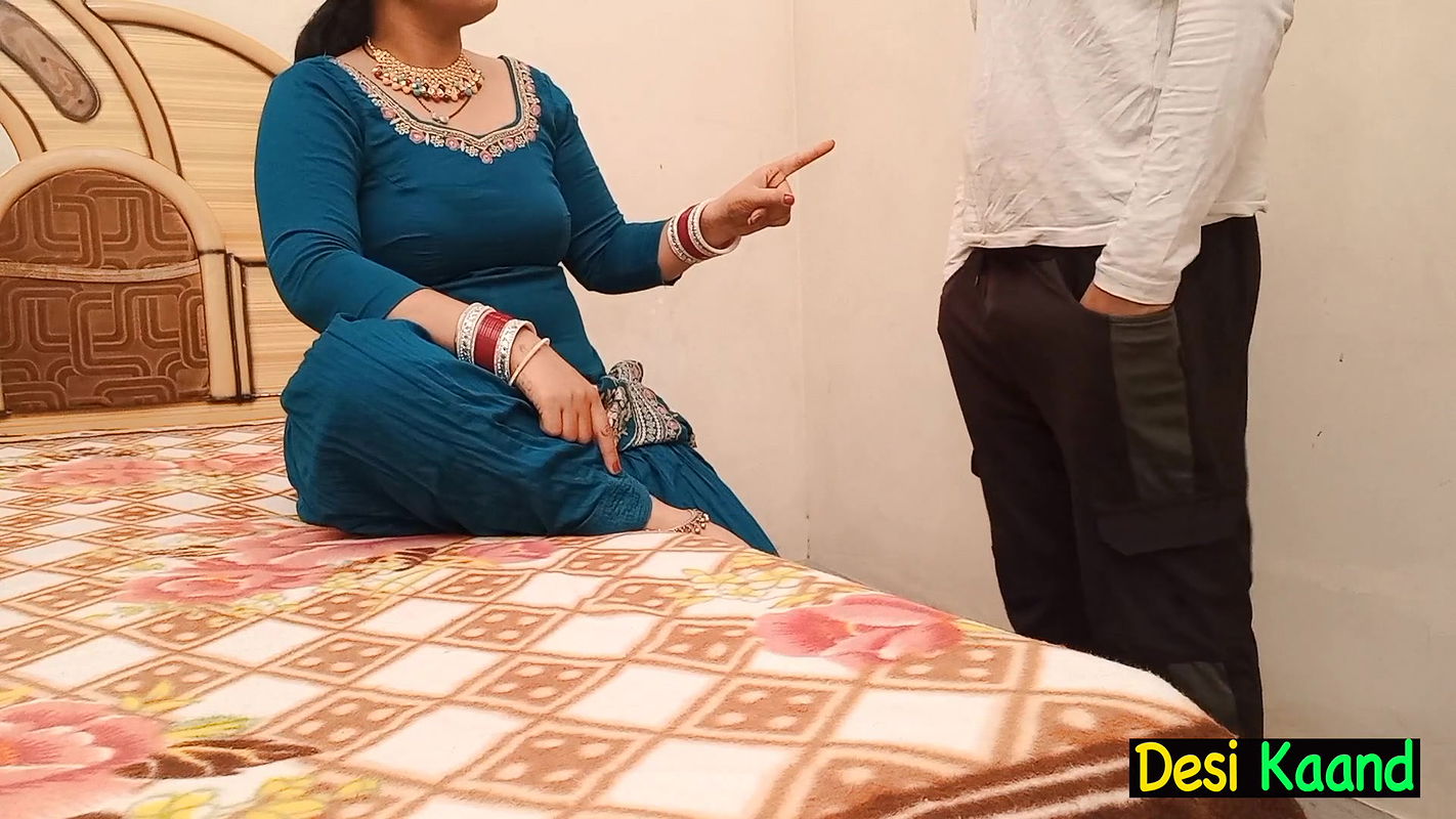 Stepmom Stop Her Randibaaj Stepson For Randibaaji And Offer Him To Her Pussy