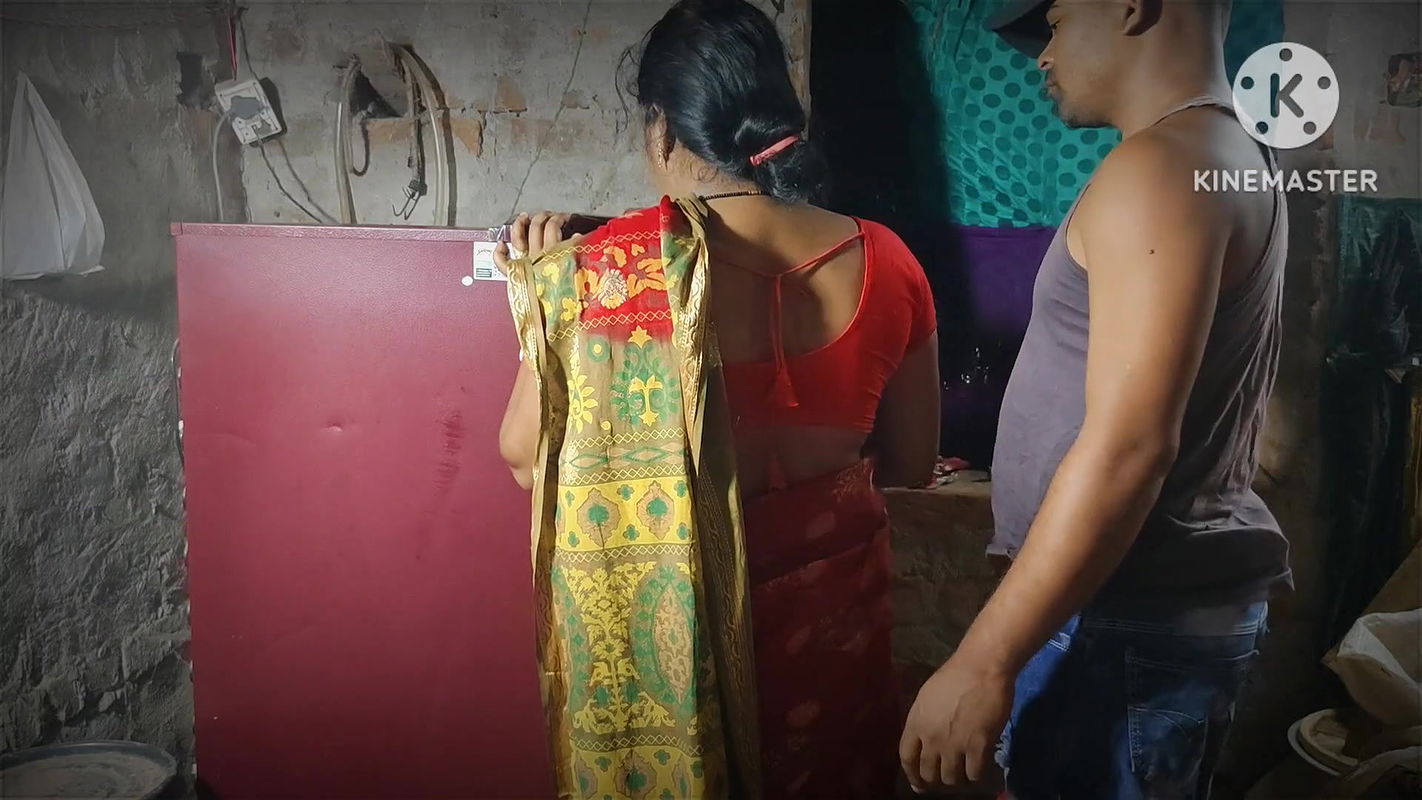 Step brother’s wife stripped naked and fucked Kolkata Bengali sex