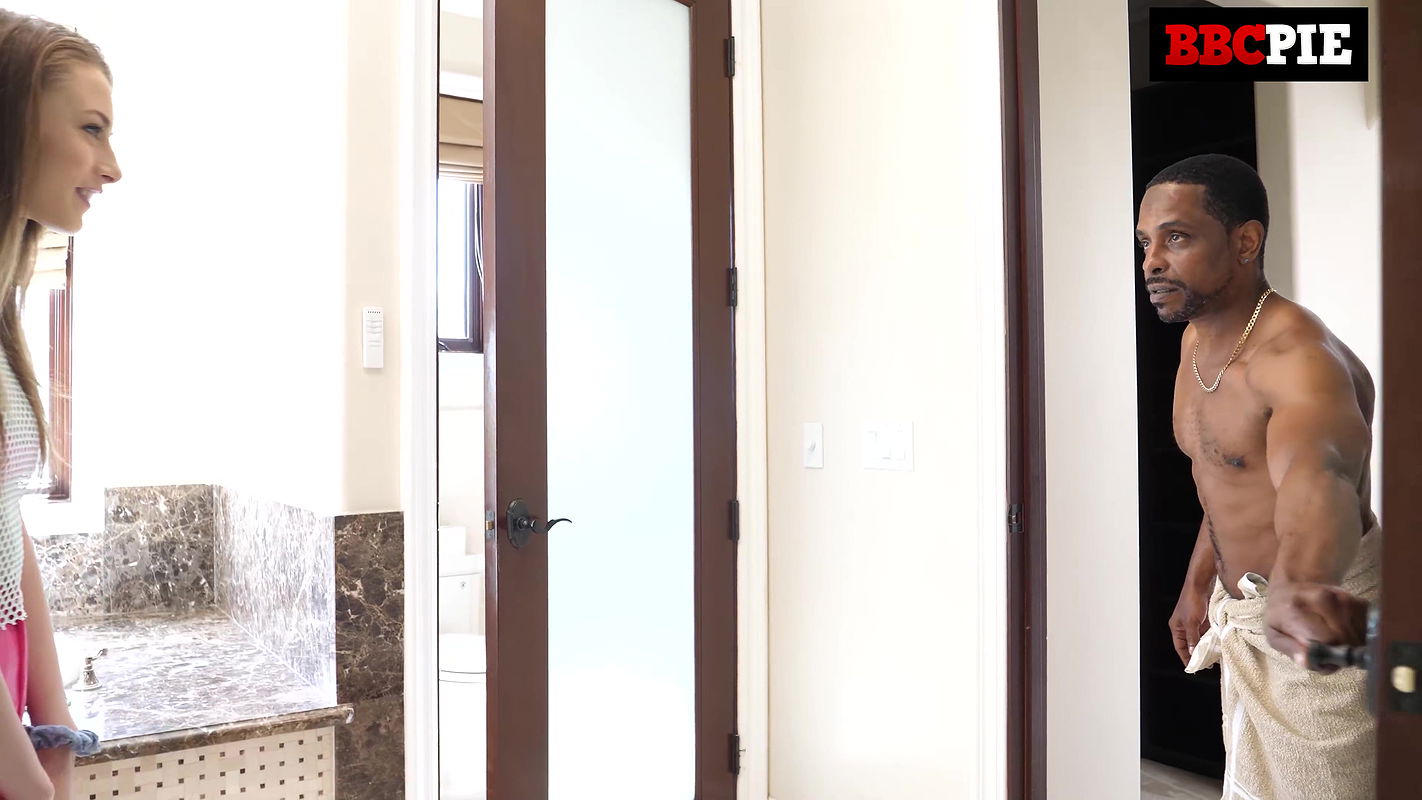 Slutty Neighbor Freaks Out Over BBC Longer Than Her Torso