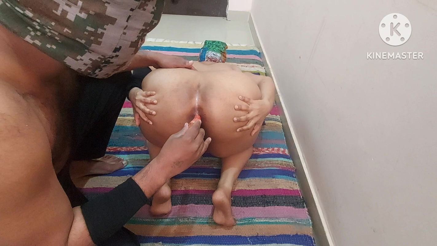 Slave Doli punished and fucked with Vegetables BDSM Slut in Pain