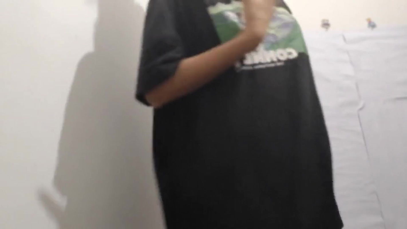 Sexy stepsister in new sexy lingerie caresses hairy pussy