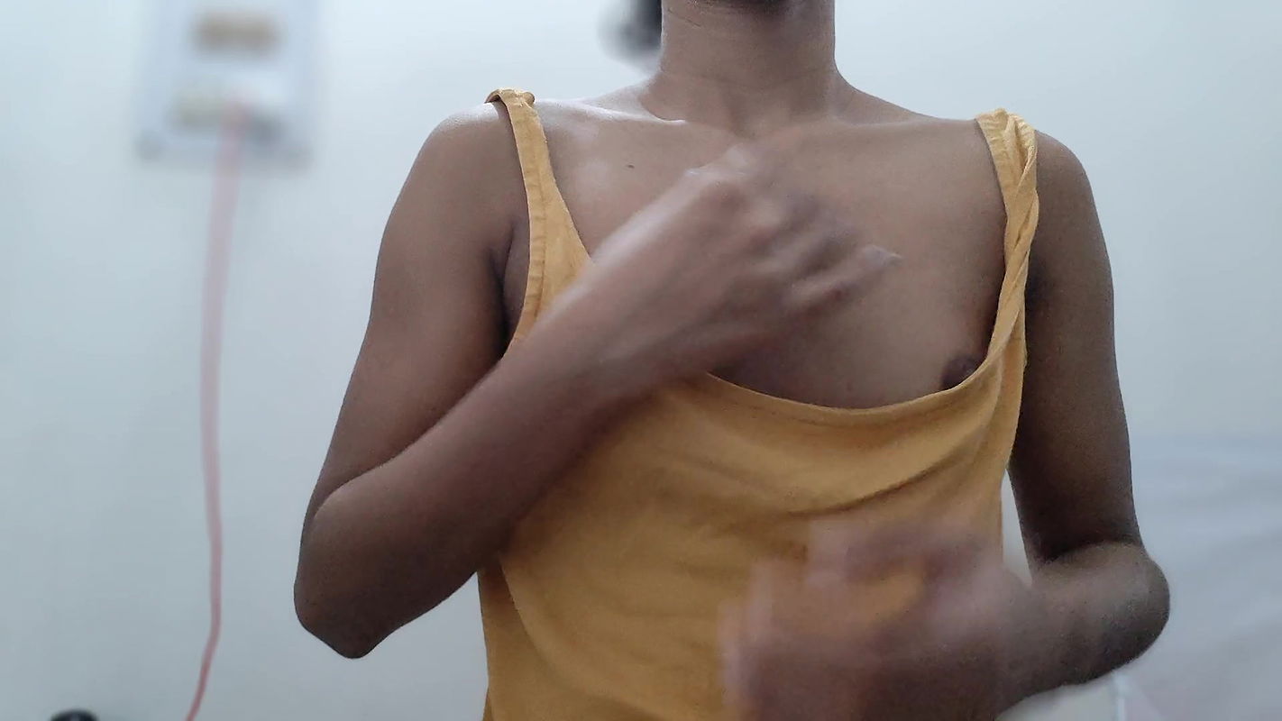 Selfie close up queefing creamy pussy