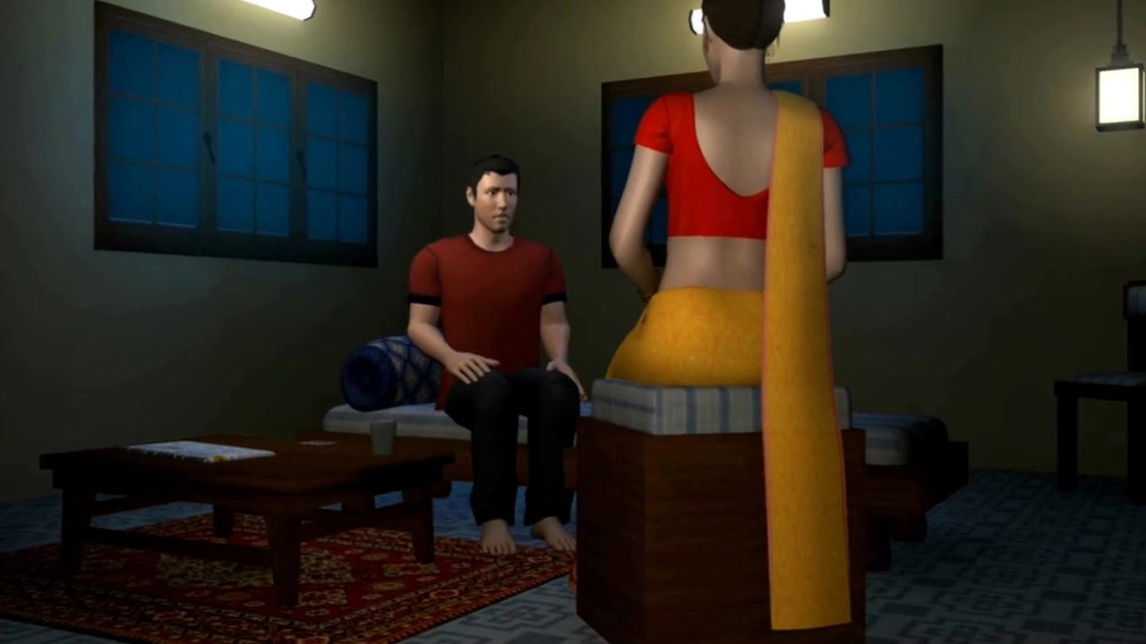 Sarita Bhabhi Aur Devar enjoying hardcore (with Hindi Audio)