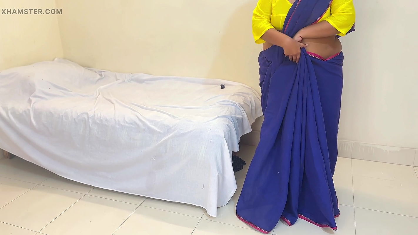 Sali blue saree & yellow Blouse pahanty samay Jija chodai keliy Jabardast – 52 big tits & 56 big ass Fucked with tied her hand