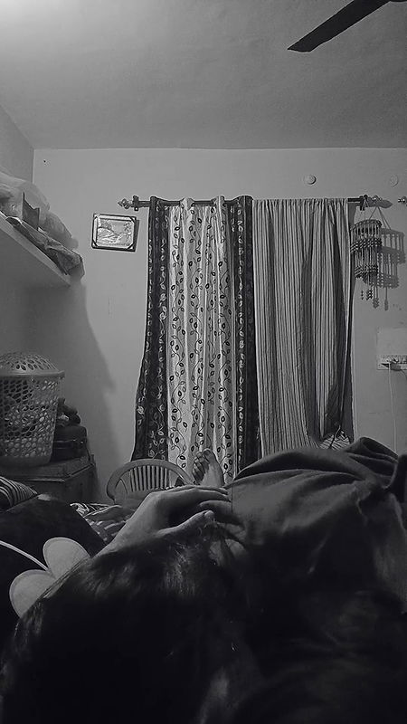 Real sex in night with lover in flashlight