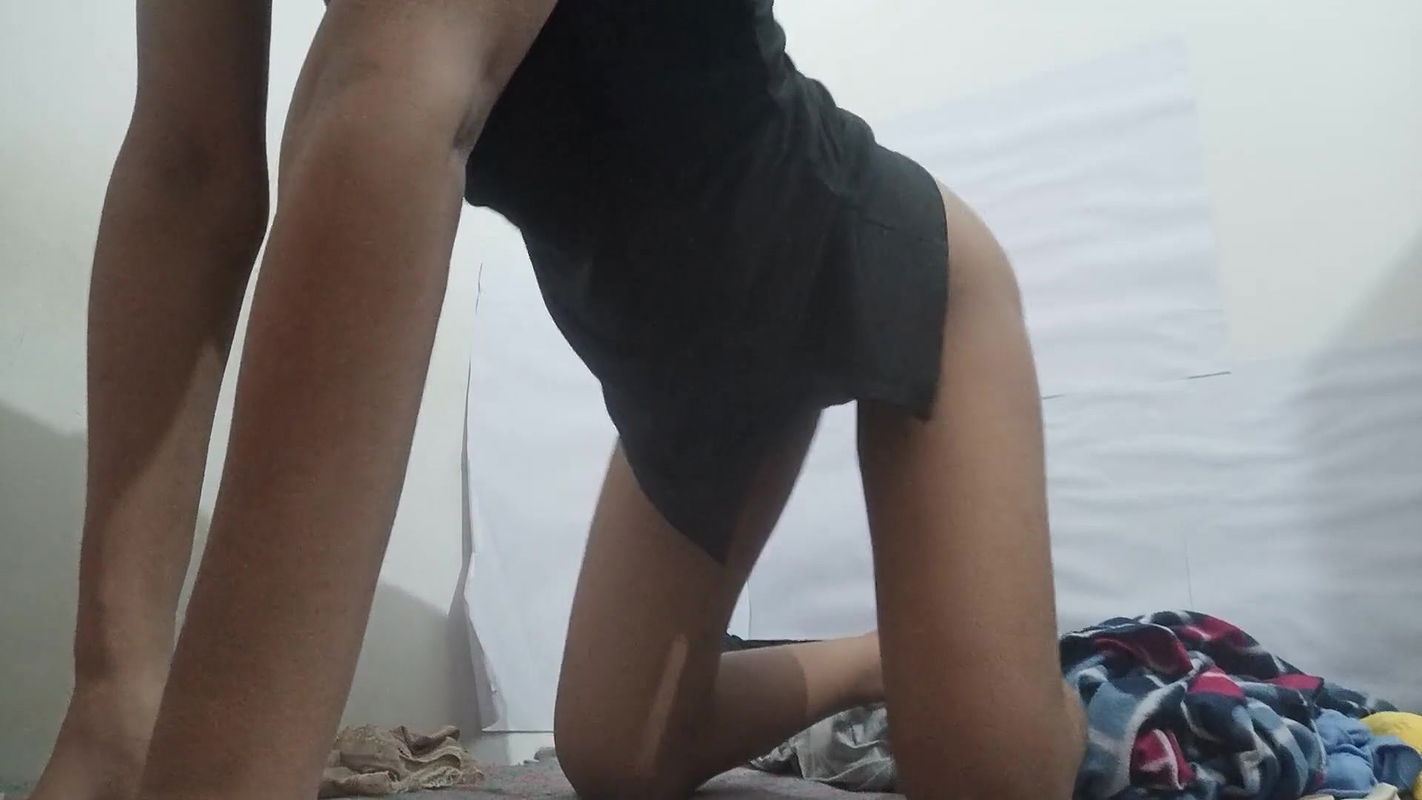 POV Teen petite girl riding on your cock