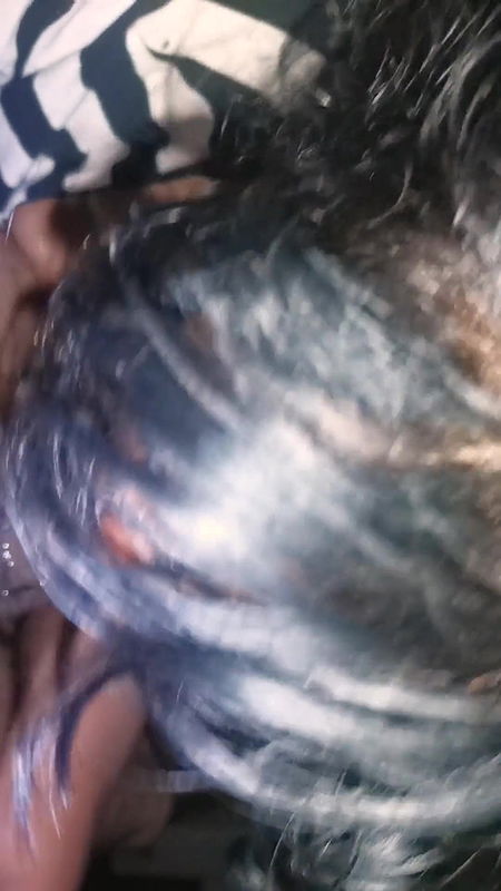 My stepsister sucking my Dick night Very good sucking, blowjob and deepthrot