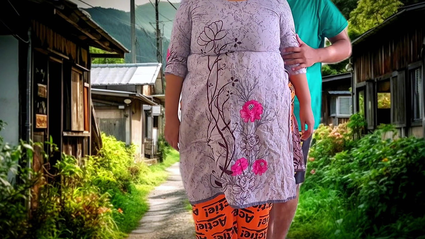 My Horny stepmom want fuck from me, then Laying blankets on village roads near the house & fuck pleased her – Outdoor jungle sex