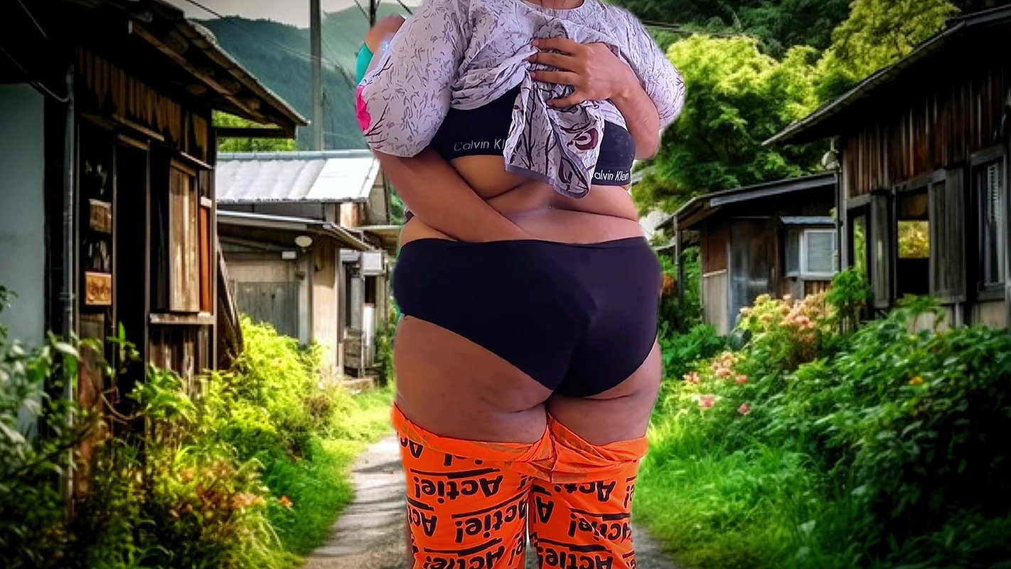 My Horny stepmom want fuck from me, then Laying blankets on village roads near the house & fuck pleased her – Outdoor jungle sex