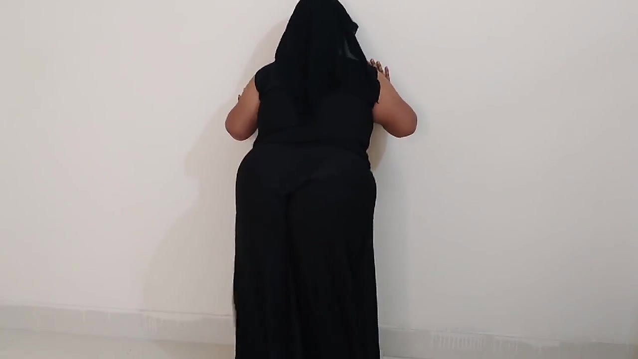 Moroccan Monica gets horny while her husband not at home, just then neighbor stranger guy help her by rough anal fuck