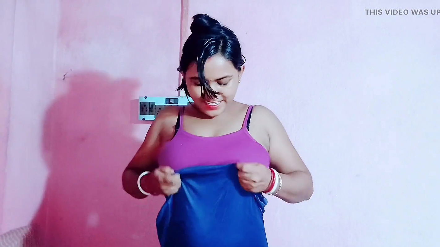 indian desi star sanjana calling her boyfriend when she is alone in home