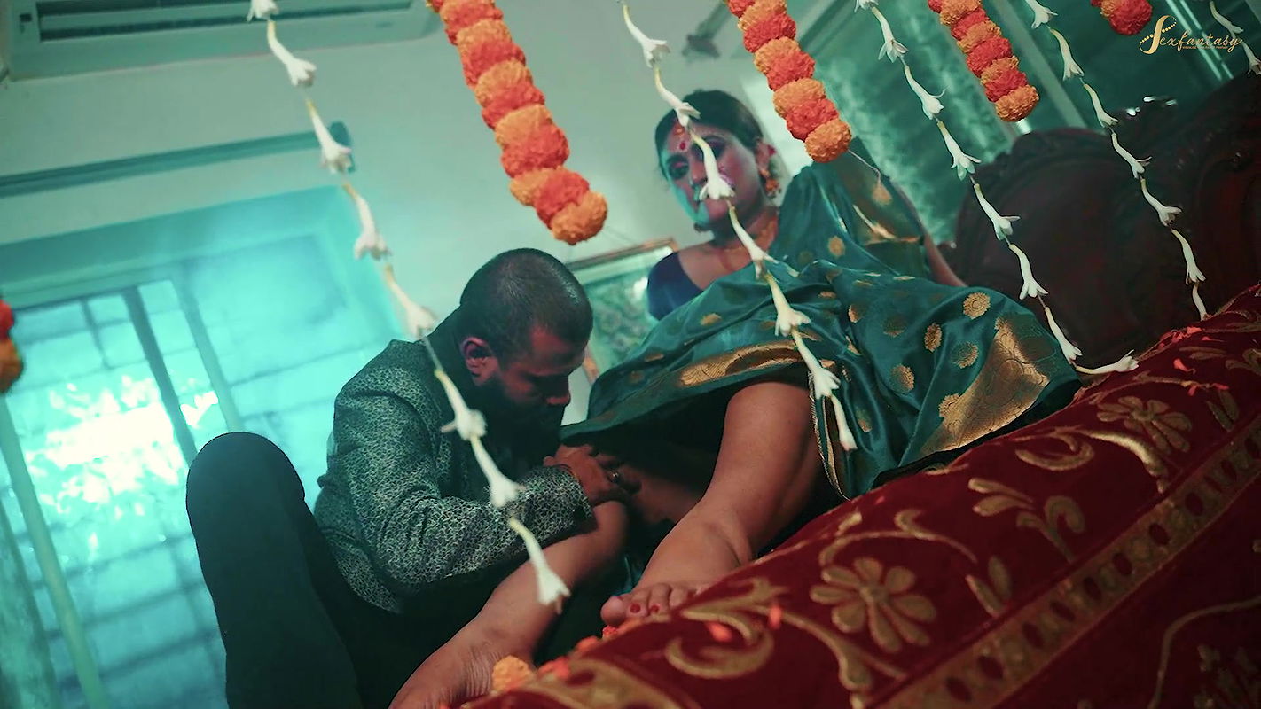 Indian Bhabhi Suhagrat with her husband’s friend