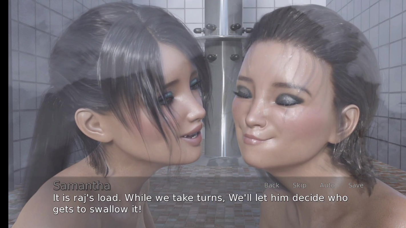 Incredible threesome creampie with my stepsister and her friend in the shower – 3D Hentai Animated Porn With Sound – FILF