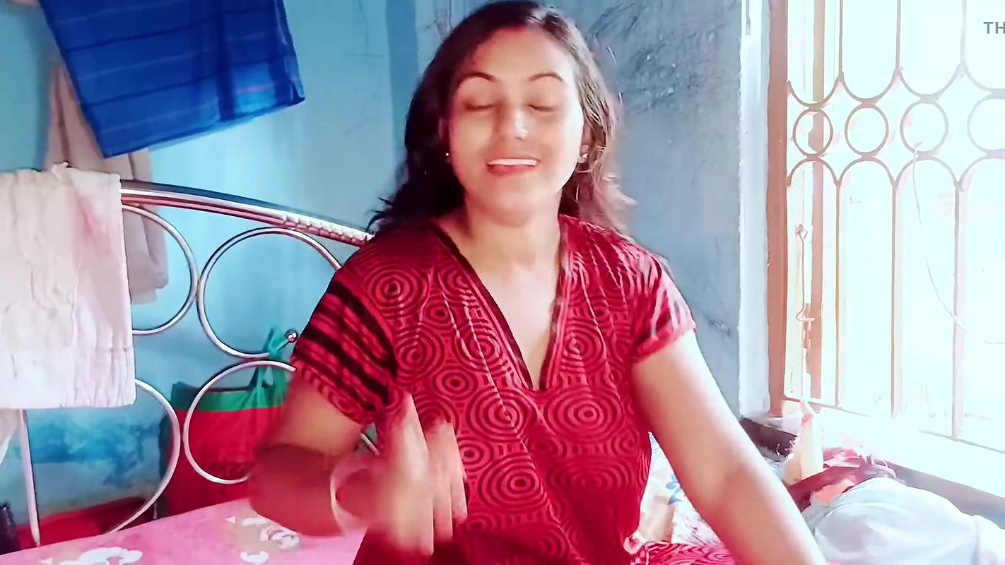 Hot Desi hot Indian Couple has on Christmas Day