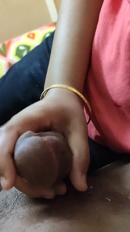 Handjob for desi